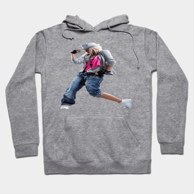 This Girl Loves To Dance Hoodie by lycanotshirt